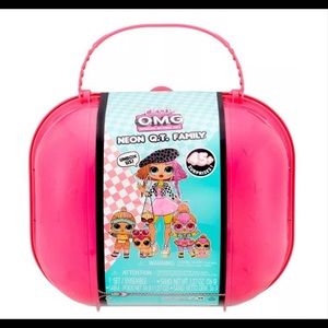 LOL Surprise 2021 LIMITED EDITION OMG Neon QT Family Exclusive Pack Neonlicious